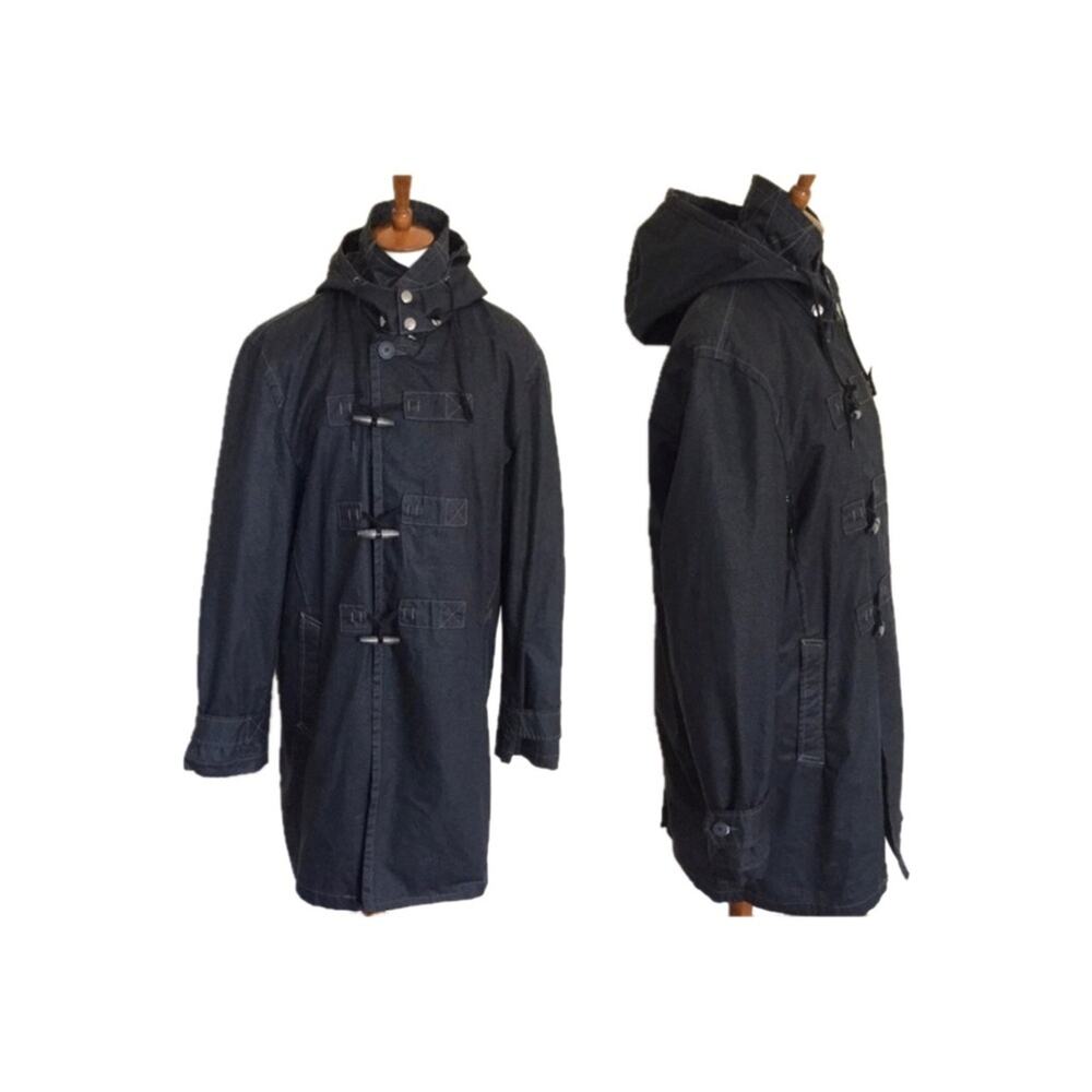 SUNDANCE Cotton Waxed Insulated Toggle Rain Coat
